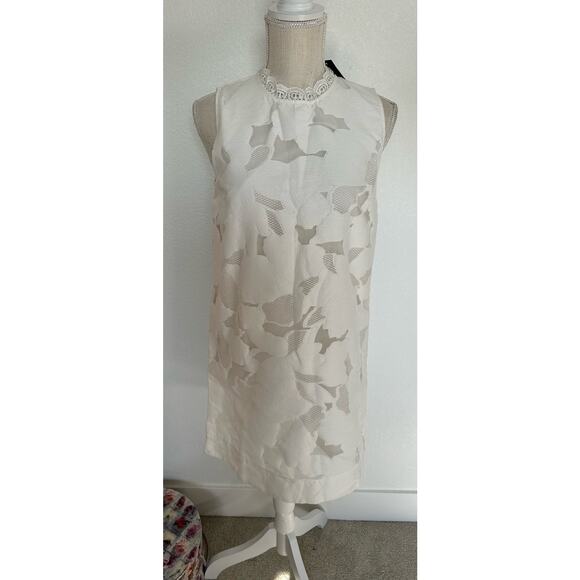 French Connection Lace Deka Shift Dress  - 4 - Picture 2 of 8